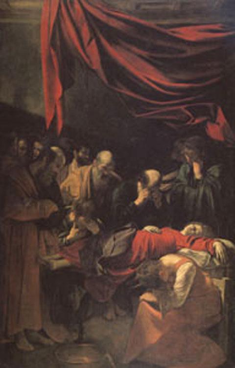 steve art gallery The Death of the Virgin Caravaggio 60x40cm