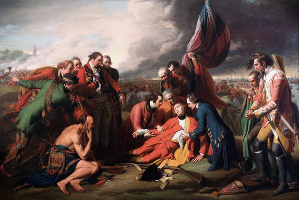 steve art gallery The Death of Wolfe Benjamin West 60x40cm