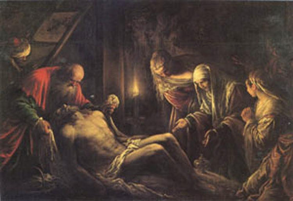 steve art gallery The Descent from the Cross Jacopo Bassano 60x40cm