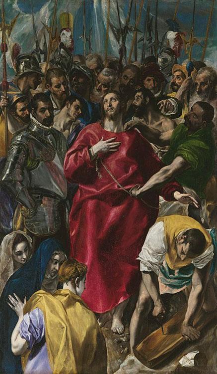 steve art gallery The Despoiling of Christ El Greco 80x40cm
