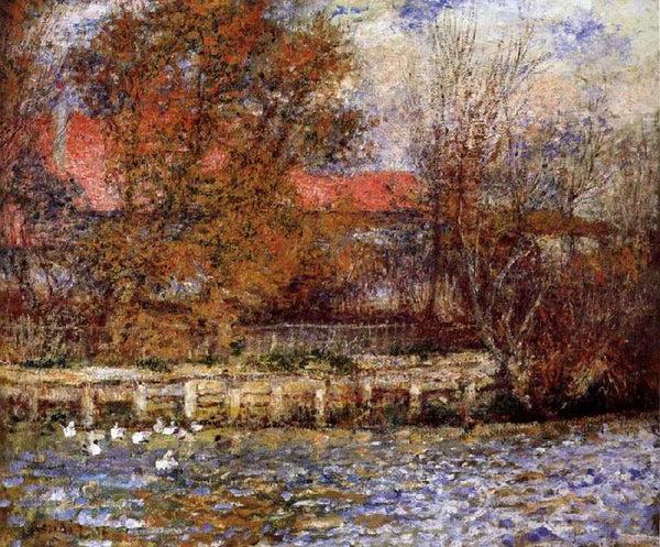 steve art gallery The Duck Pond Pierre Renoir 50.8x62.2cm