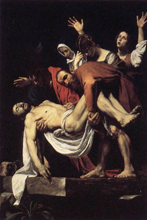steve art gallery The Entombment of Christ Michelangelo Merisi da Caravaggio 60x40 cm
