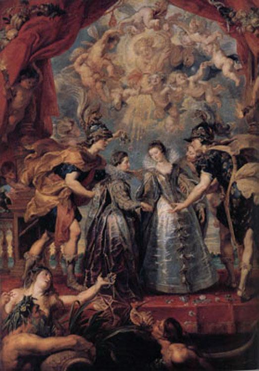 steve art gallery The Excbange of Princesses Peter Paul Rubens