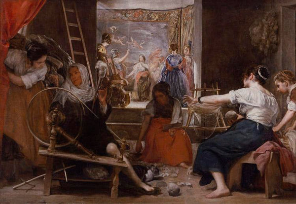 steve art gallery The Fable of Arachne Diego Velazquez 60x40cm