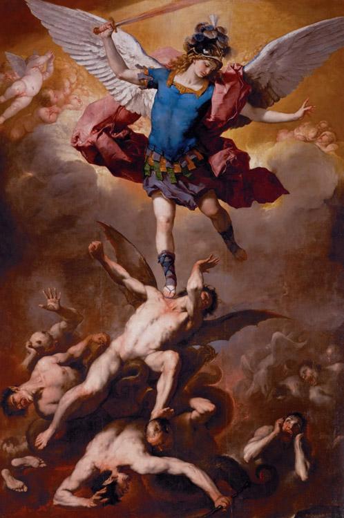 steve art gallery The Fall of the Rebel Angels Luca Giordano 60x40cm