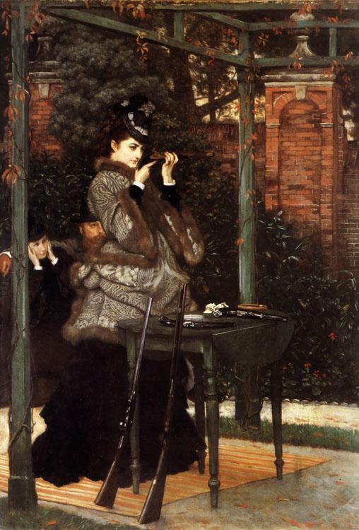 steve art gallery The fashionable woman in contemporary James Tissot 60x40cm