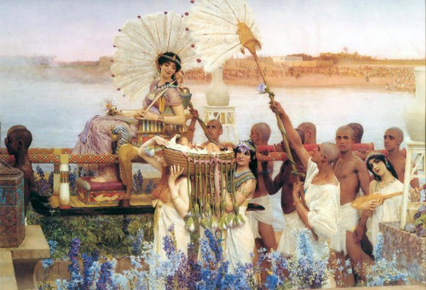 steve art gallery The Finding of Moses Alma-Tadema Sir Lawrence 60x40cm