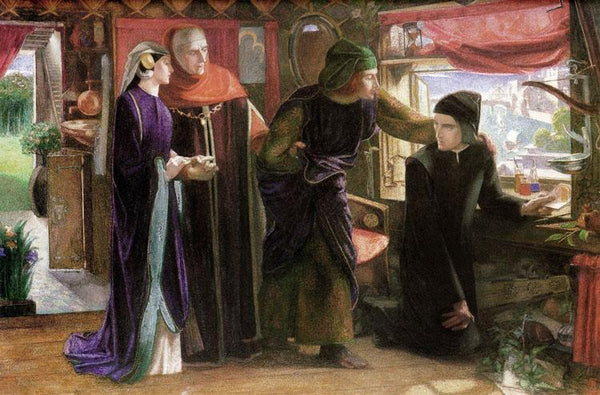 steve art gallery The First Anniversary of the Dante Gabriel Rossetti 42x61cm
