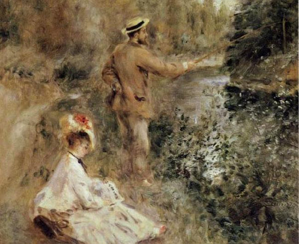 steve art gallery The Fisherman Pierre Renoir 54x64cm