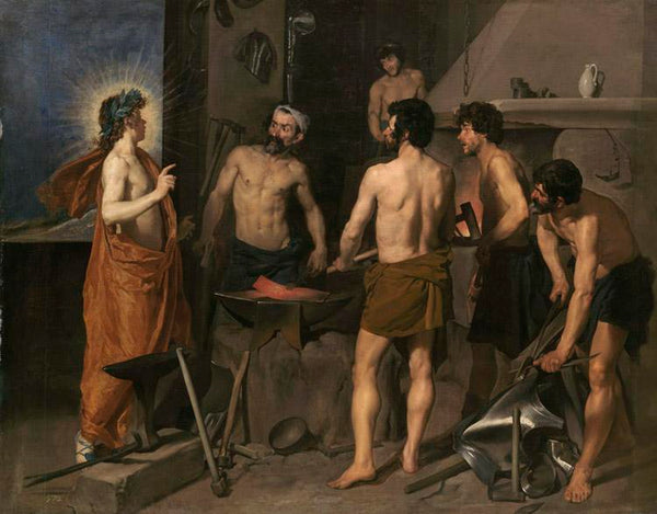 steve art gallery The Forge of Vulcan Diego Velazquez 50x40cm