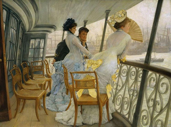 steve art gallery The Gallery of Hms Callcutta James Tissot 50x40cm