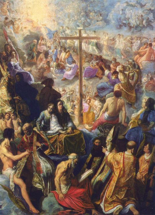 steve art gallery The Glorification of the Cross ELSHEIMER Adam 48.5x36cm