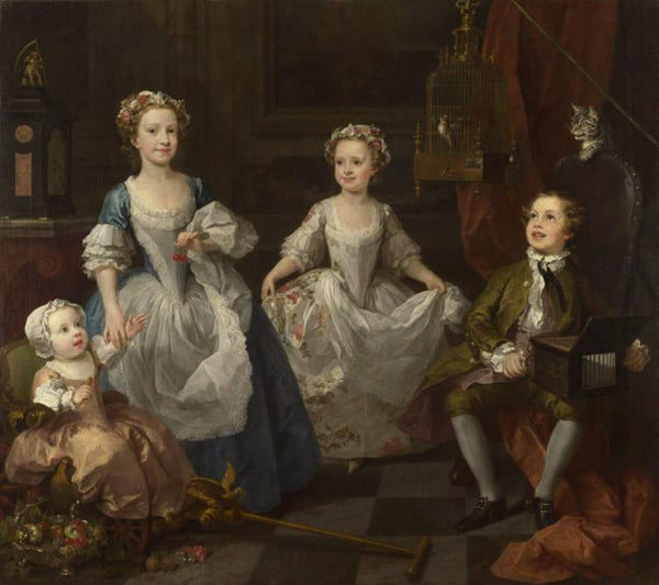 steve art gallery The Graham Chidren HOGARTH William 60x50cm