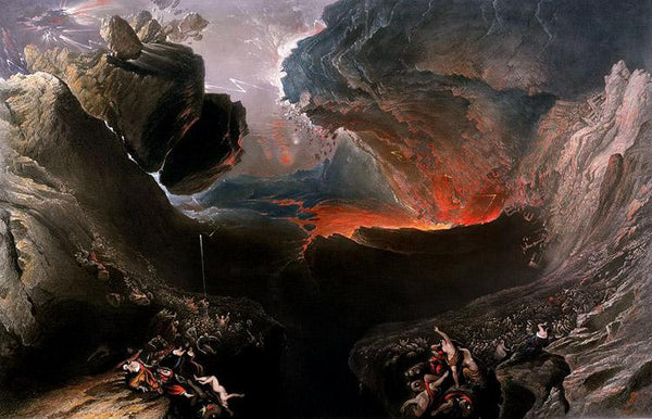 steve art gallery The Great Day of His Wirath John Martin 60x40cm