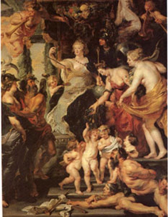 steve art gallery The Happiness of the Regency Peter Paul Rubens 50x40cm