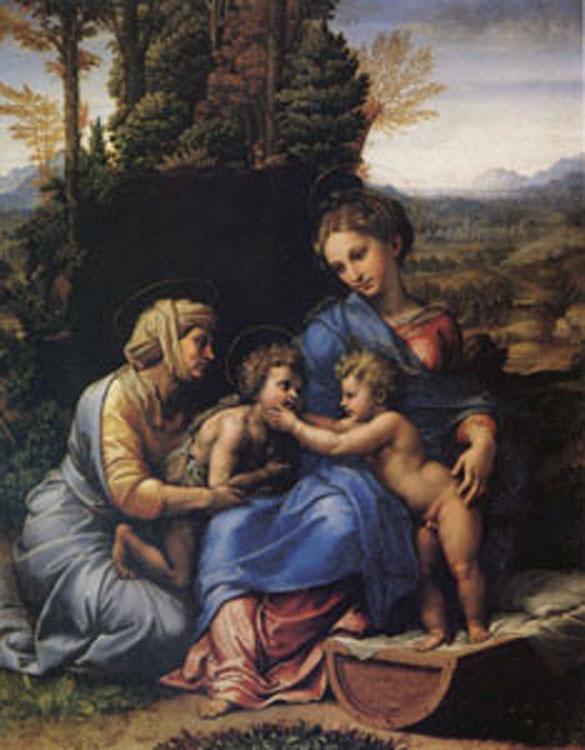 steve art gallery The Holy Family Known as the Little Holy Family Raphael