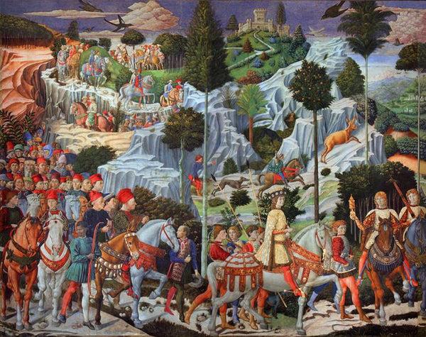 steve art gallery The Journey of the Magi Benozzo Gozzoli 50x40cm