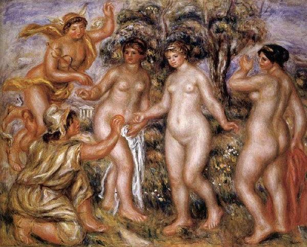 steve art gallery The judgment of Paris Pierre Renoir 50x40cm
