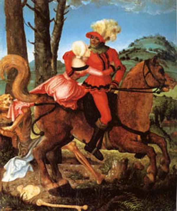 steve art gallery The Knight the Young Girl and Death Hans Baldung