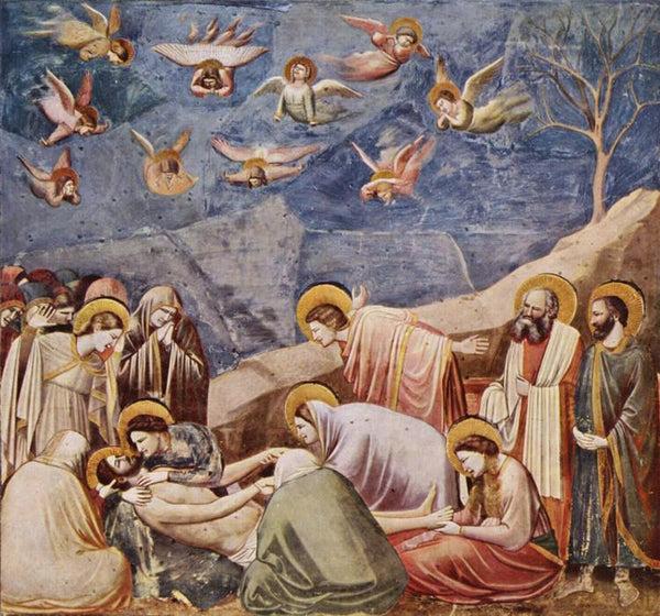 steve art gallery The Lamentation GIOTTO di Bondone 50x50cm
