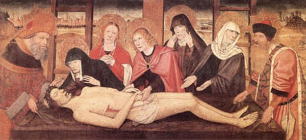 steve art gallery The Lamentation of Christ Jaime Huguet 80x40cm