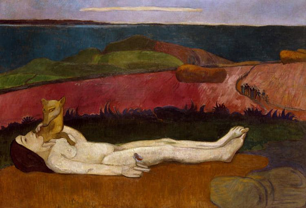 steve art gallery The Lost Virginity Paul Gauguin 60x40cm