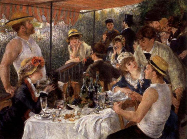 steve art gallery The Luncheon of the Boating Party Pierre Renoir 50x40cm