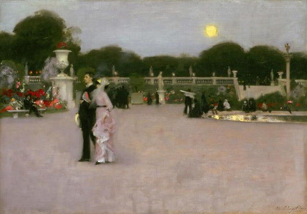 steve art gallery The Luxembourg Gardens at Twilight John Singer Sargent 60x40cm