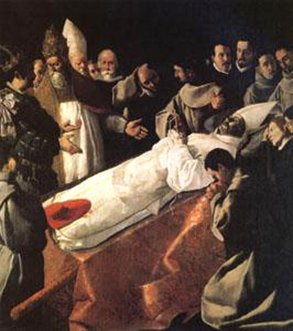 steve art gallery The Lying-in-State of St Bonaventure Francisco de Zurbaran 60x50cm