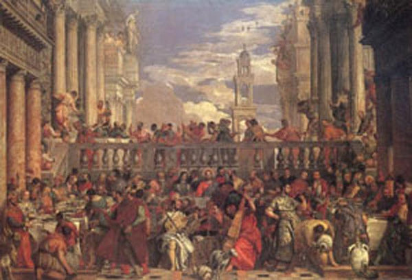 steve art gallery The Marriage at Cana VERONESE (Paolo Caliari)