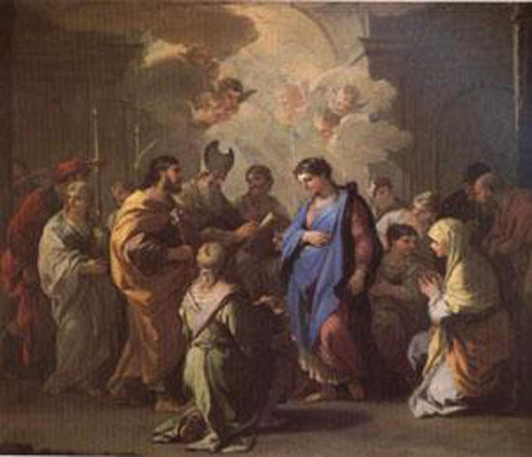 steve art gallery The Marriage of the Virgin Luca Giordano 60x50cm