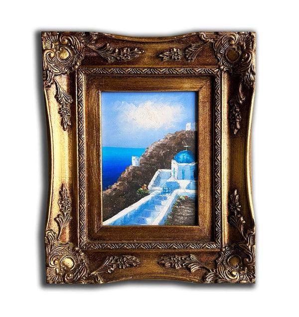 Steve Art Gallery The Mediterranean Hand-painted 28x33 Cm Eller 11x13 Ins