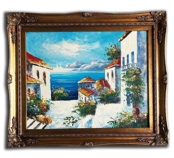 steve art gallery The mediterranean hand-painted oil painting 54x64 cm or 21x25 ins