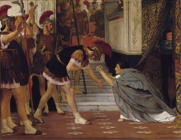 steve art gallery The melodrama of such works Alma-Tadema Sir Lawrence 50x40cm