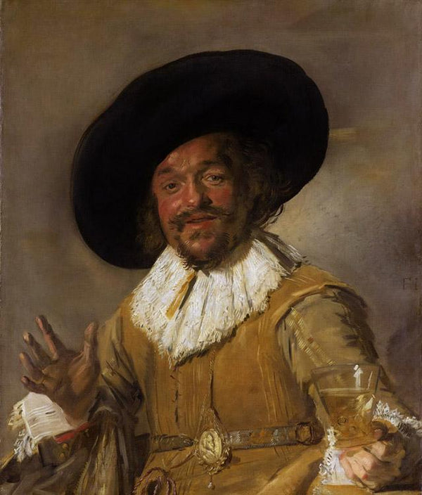 steve art gallery The Merry Drinker Frans Hals 81x66.5cm