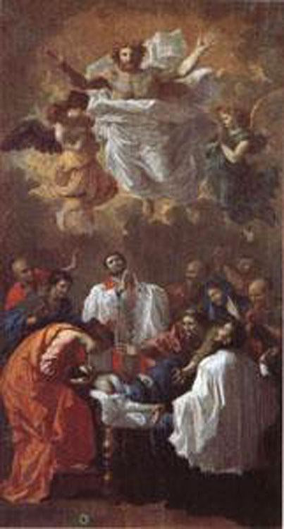 steve art gallery The Miracle of St Francis Xavier Nicolas Poussin 80x40cm