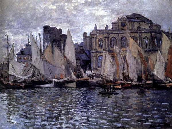 steve art gallery The Museum at Le Havre Claude Monet 50x40cm