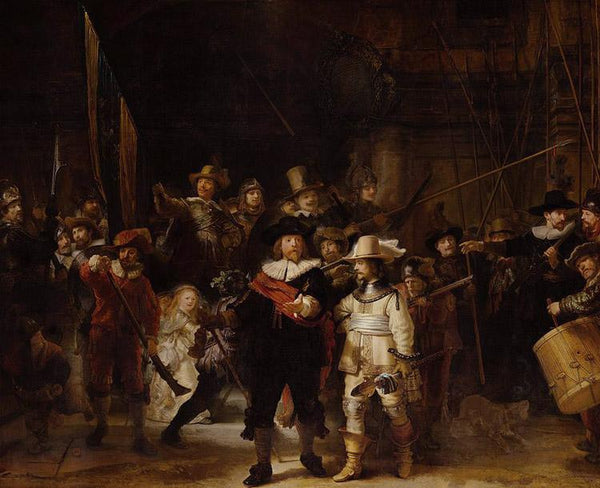steve art gallery The Night Watch REMBRANDT Harmenszoon van Rijn 50x40cm