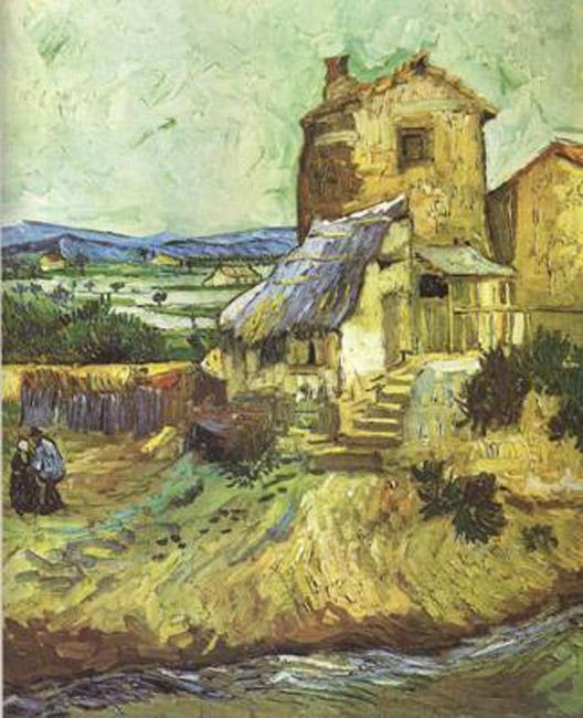 steve art gallery The Old Mill Vincent Van Gogh 64.5x54cm