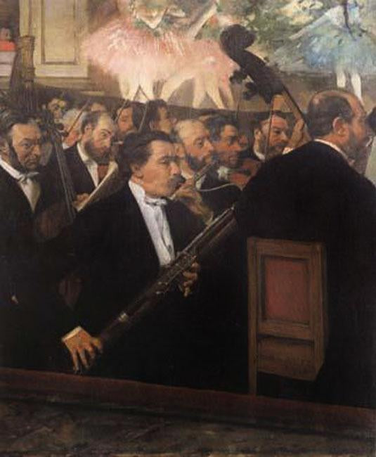 steve art gallery The Orchestra of the Opera Edgar Degas 56.5x46cm