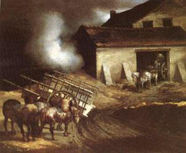 steve art gallery The Plaster Kiln Theodore Gericault 50x61cm