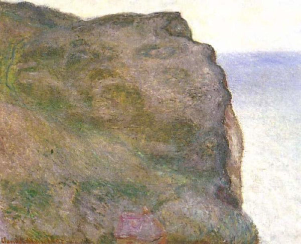 steve art gallery The Pointe du Petit Ailly in Grey Weather Claude Monet 50x40cm