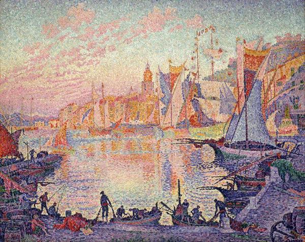 Steve Art Gallery The Port Of Saint-Tropez Paul Signac 50x40cm