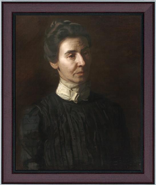 steve art gallery The Portrait of Mary Thomas Eakins 61x51cm