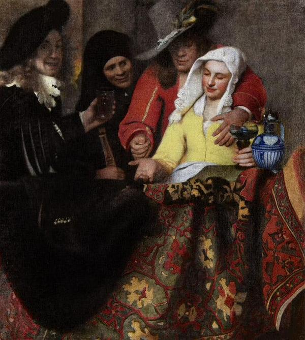 steve art gallery The Procuress Johannes Vermeer 60x50cm