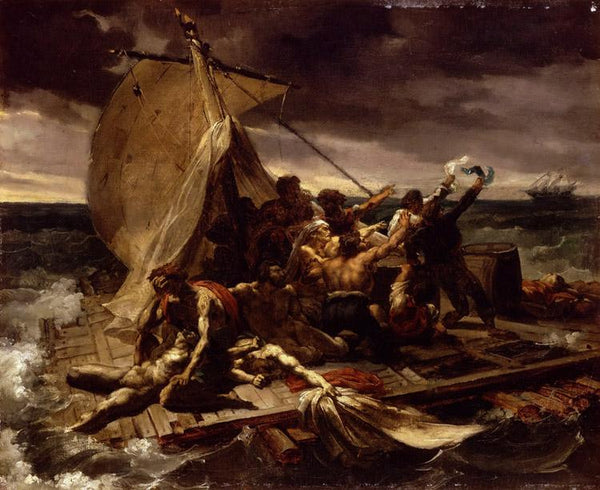 steve art gallery The Raft of the Medusa Theodore Gericault 37.5x46cm