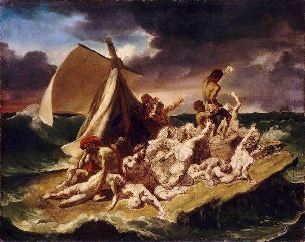 steve art gallery The Raft of the Medusa Theodore Gericault 50x40cm