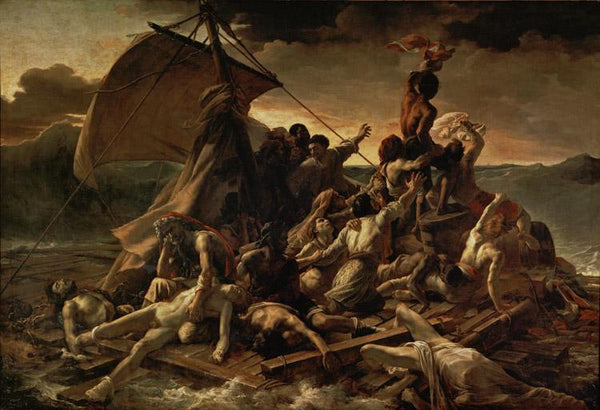 steve art gallery The Raft of the Medusa Theodore Gericault 60x40cm
