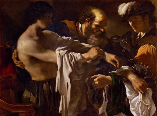 steve art gallery The Return of the Prodigal Son GUERCINO 50x40cm