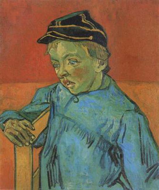 steve art gallery The Schoolboy Vincent Van Gogh 63.5x54cm